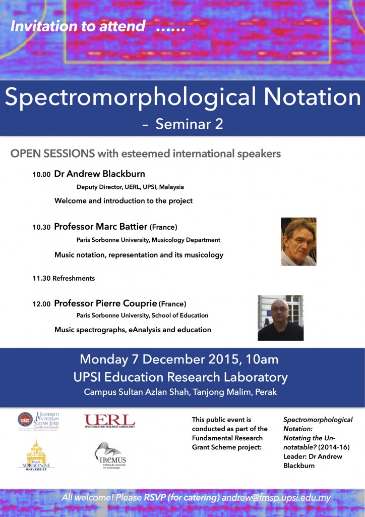 SpectroSeminar2 flyer